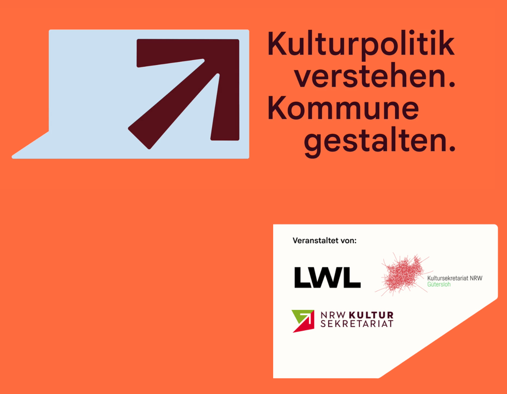 Logo der Webtalk-Reihe "Kulturpolitik verstehen. Kommune gestalten."
