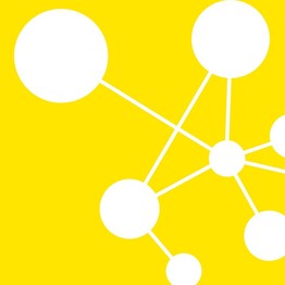 Das textlose gelb-weiße Key-Visual der 10. Westfälischen Kulturkonferenz