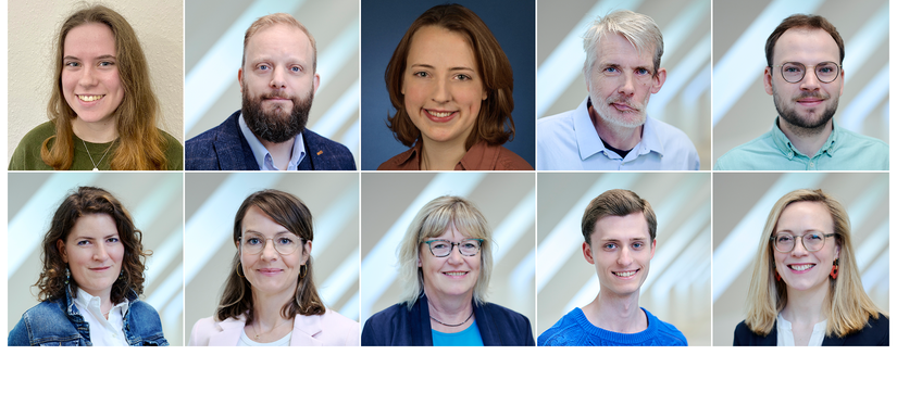 Fotos der Teammitglieder des Referats "Strategische Beratung/Kultur in Westfalen"