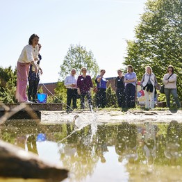 Gewinnübergabe "Tage der Gärten und Parks"